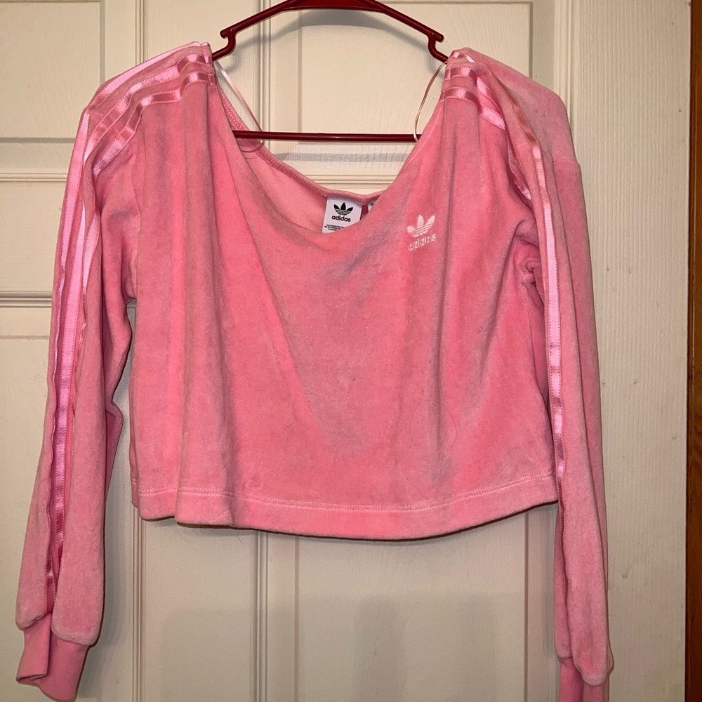 Adidas Pink Long Sleeve Top